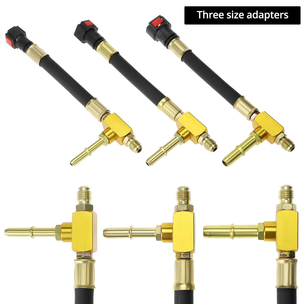 QWORK adapter 9.49mm SAE 3/8 for multiple fuel systems