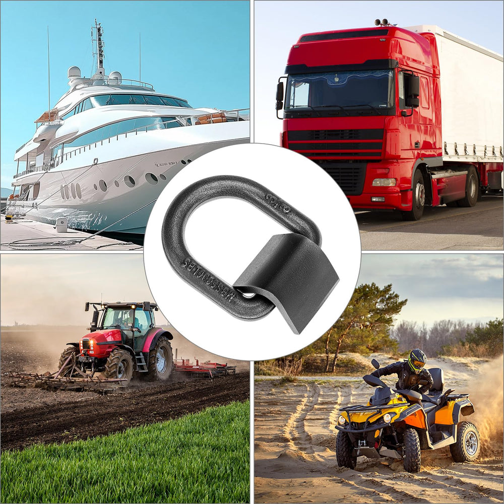 QWORK RV cargo D-ring anchor for travel-ready securing points