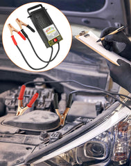 QWORK tester features a shock-resistant steel case for rugged use.