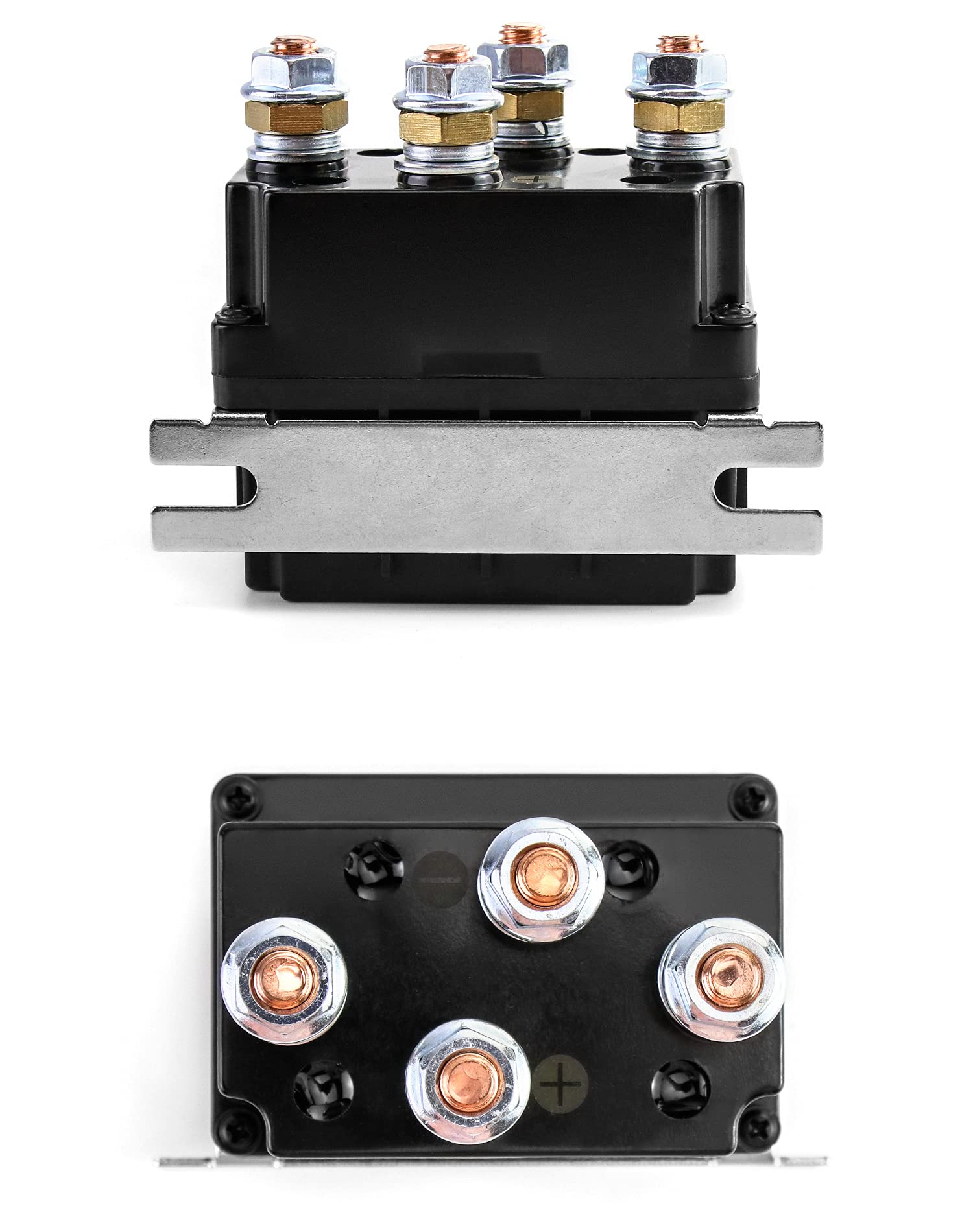 QWORK solenoid relay with alloy contacts ensures stable power transfer