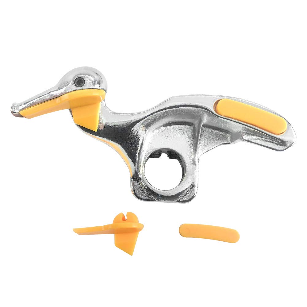 QWORK tire changer duck head 30mm protecting rims during bead seating