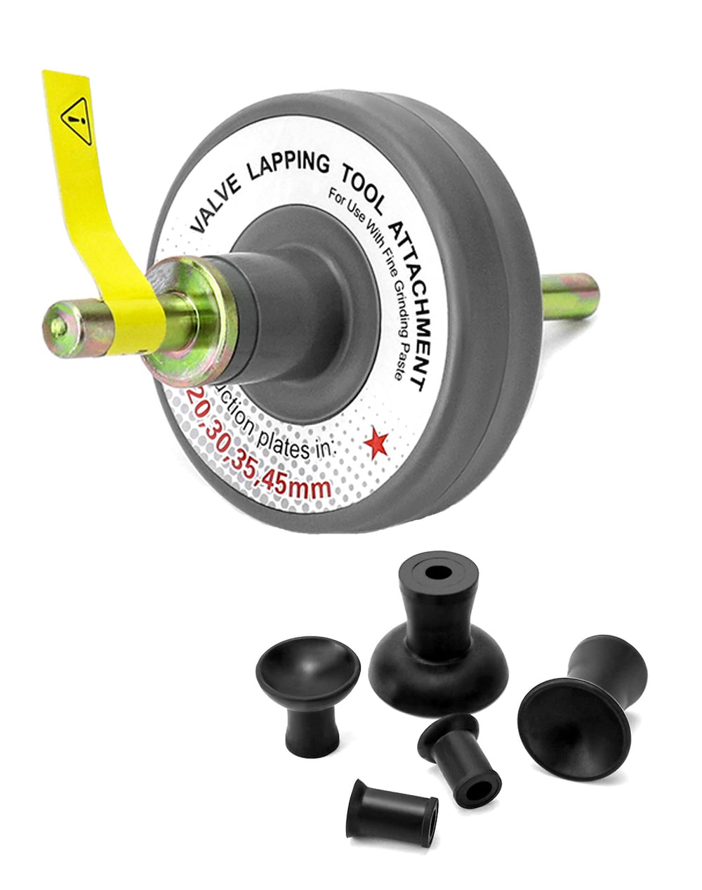 QWORK durable rubber suction setup resists oil and UV exposure.