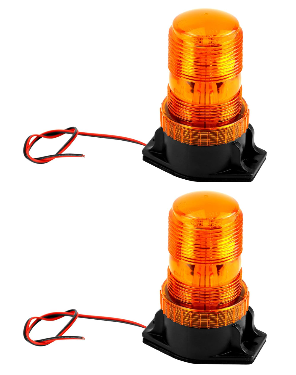 QWORK wide-application beacon suitable for trucks, forklifts, tractors, golf carts, and more.