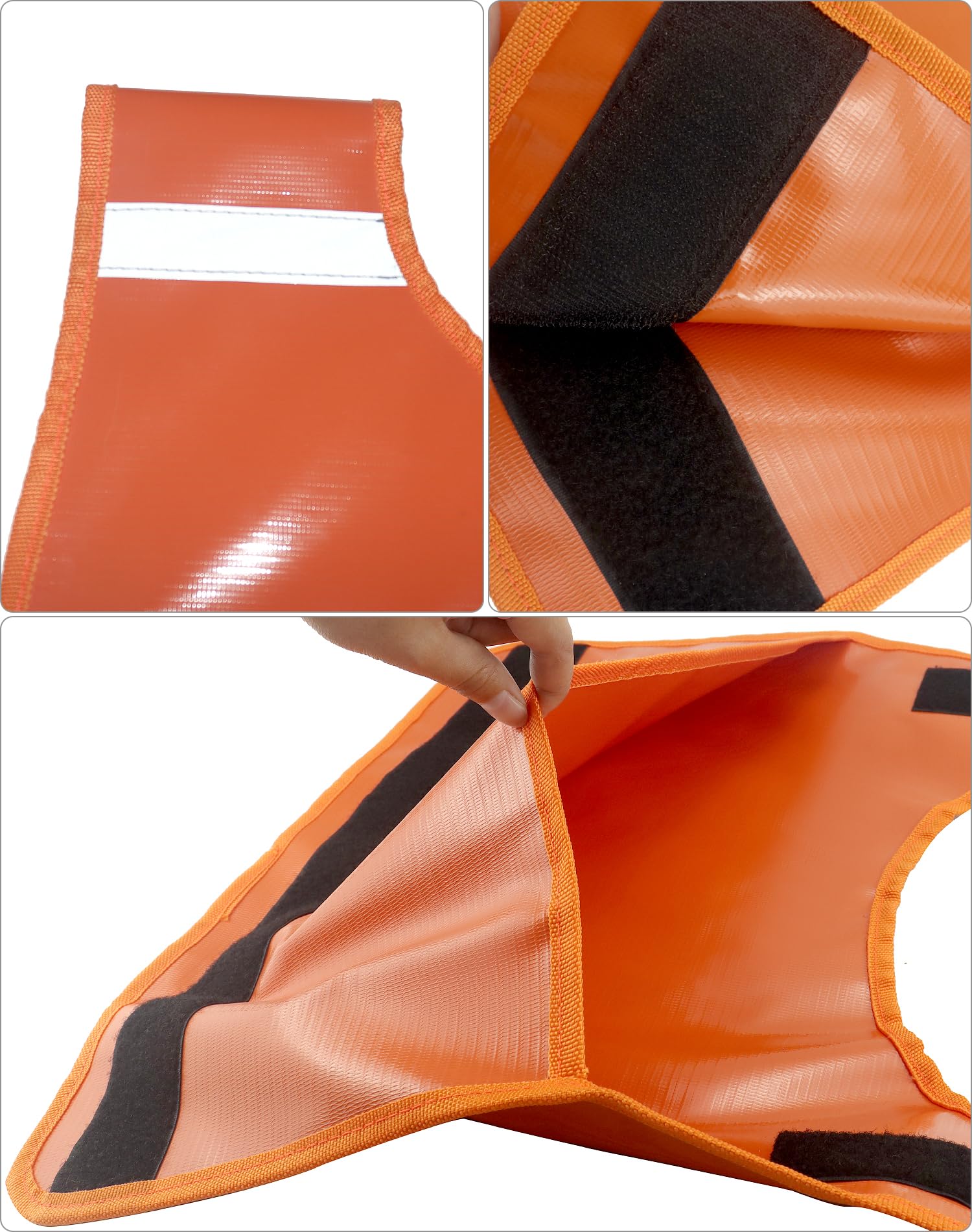 QWORK Winch Damper durable vinyl construction for rugged use.