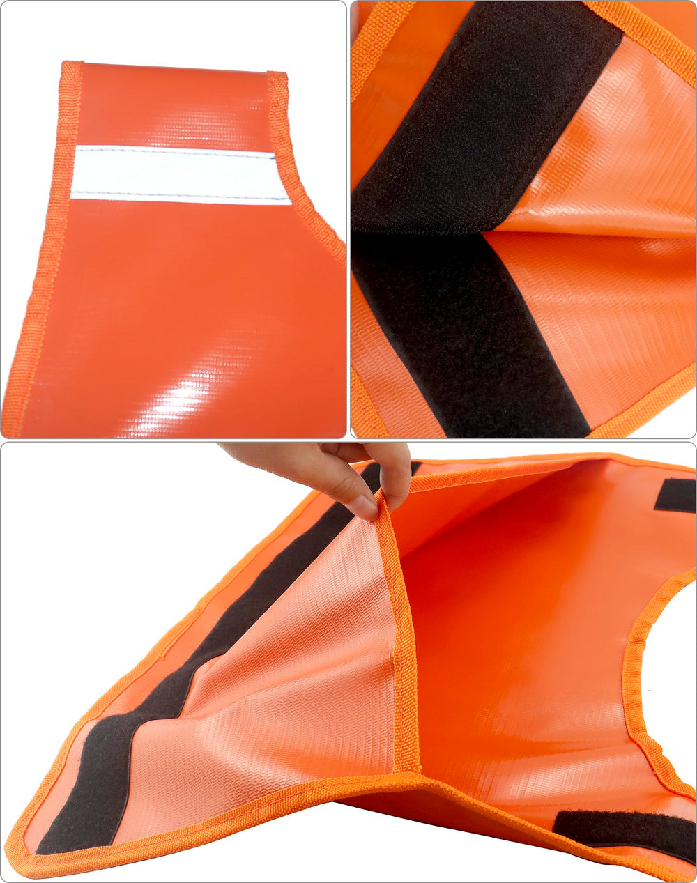 QWORK Winch Damper durable vinyl construction for rugged use.