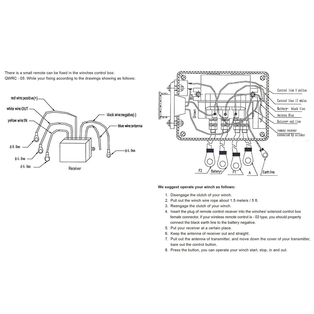 Wireless range indicator and status light improve winching reliability