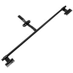 QWORK zinc-plated stainless steel body close-up highlighting durability.
