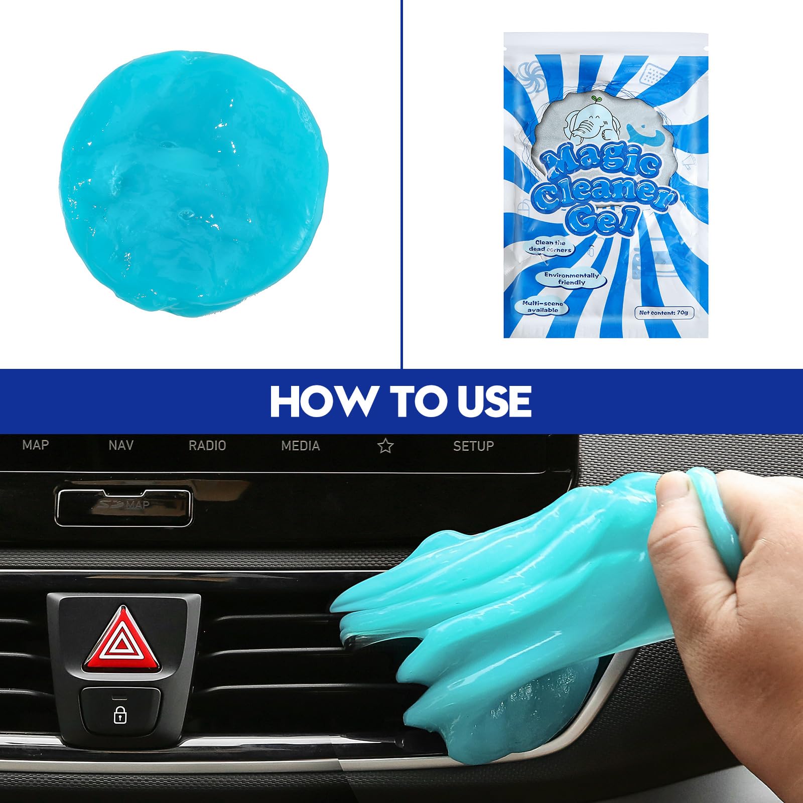 Qydipclin 23Pcs wax applicators for even polishing