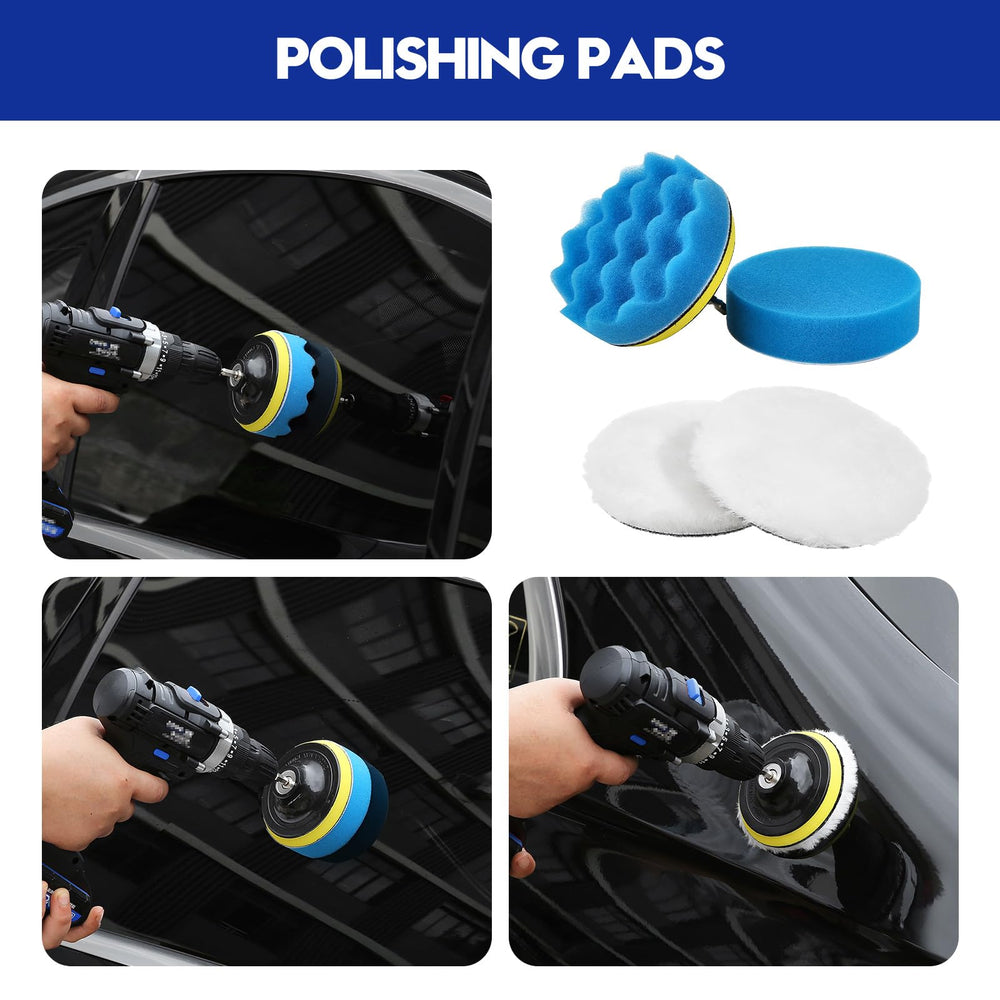 Qydipclin detailing brushes set helps reach small cracks and corners safely.