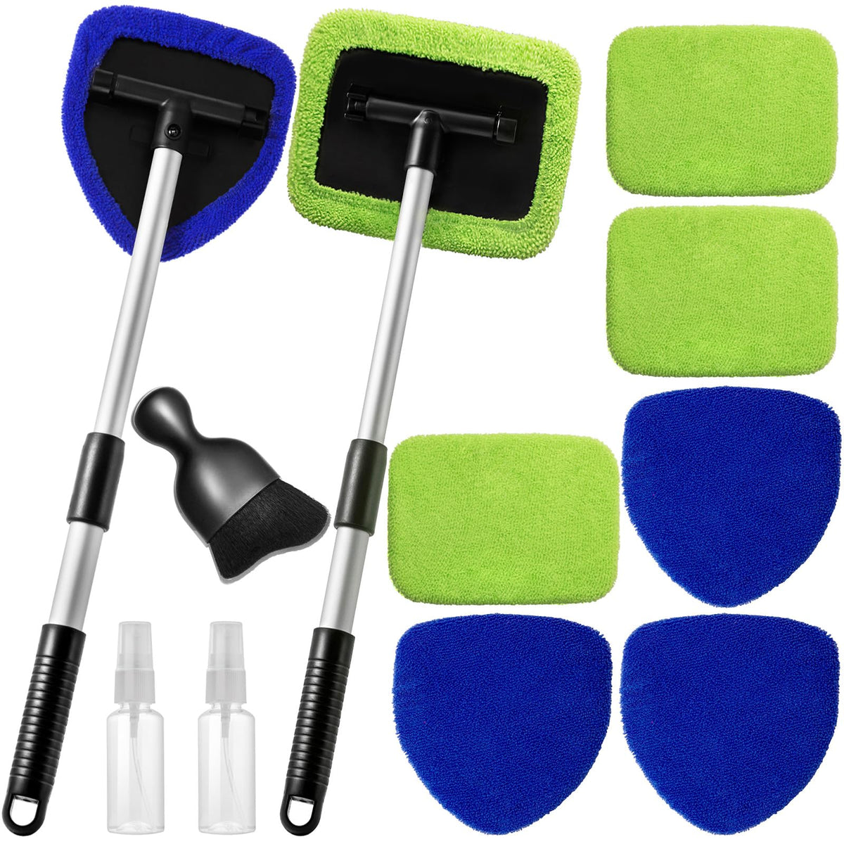Qydipclin windshield cleaner kit overview for versatile car glass cleaning