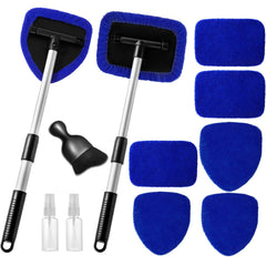 Qydipclin windshield cleaner tools for thorough exterior glass cleaning