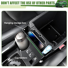 Qyebbk black ABS plastic finish blends with your cabin