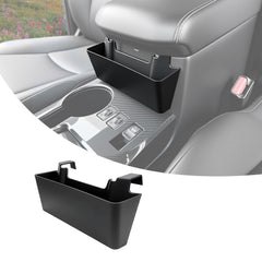 Qyebbk center console hanging armrest box keeps items organized while driving