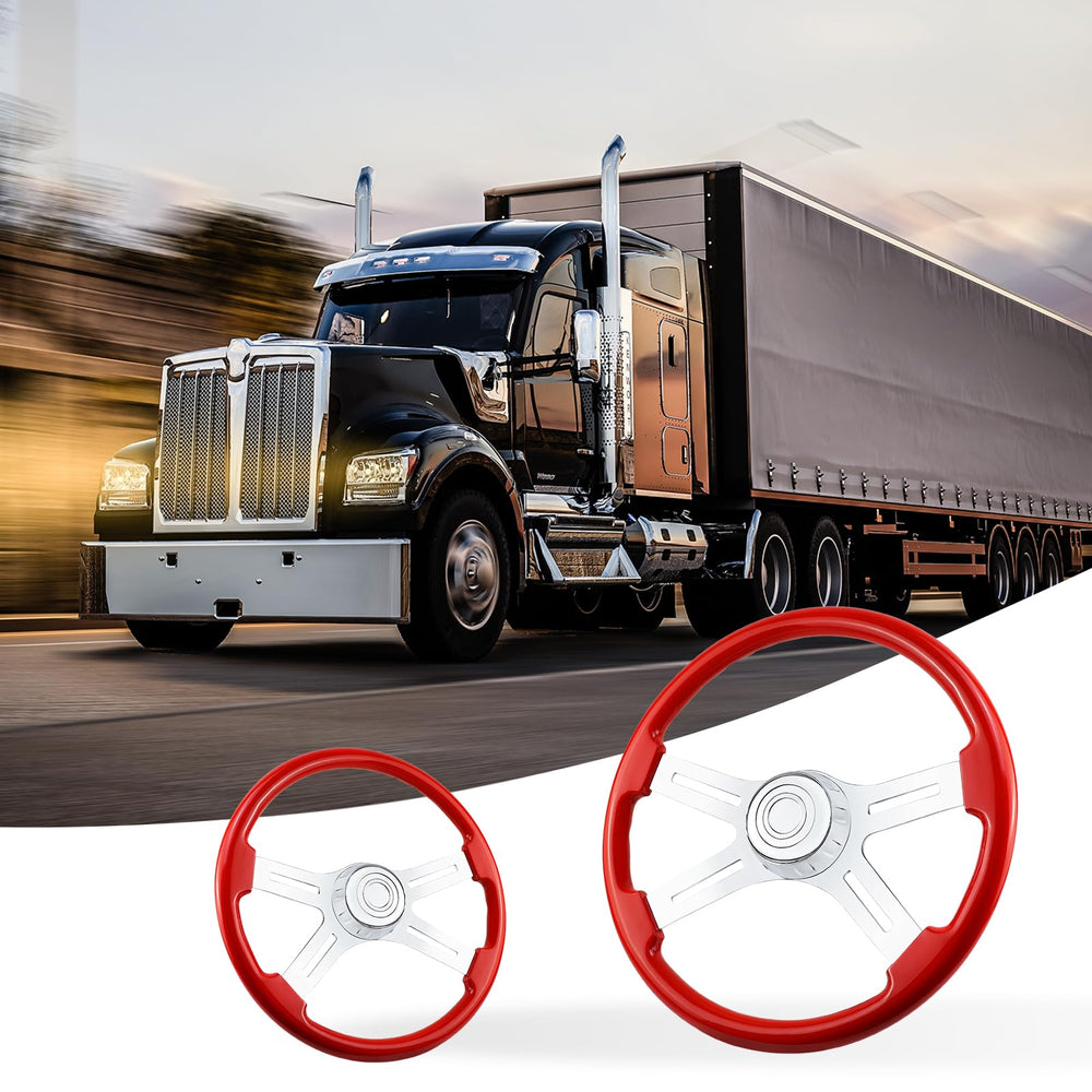 QYMOPAY 3-hole steering wheel design for versatile installation options