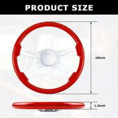 QYMOPAY stainless steel spokes chrome plated for durability and light-weight handling