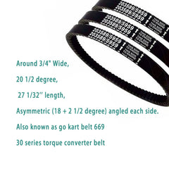 QYMOTO 30-series belt angled design supports proper alignment and torque control