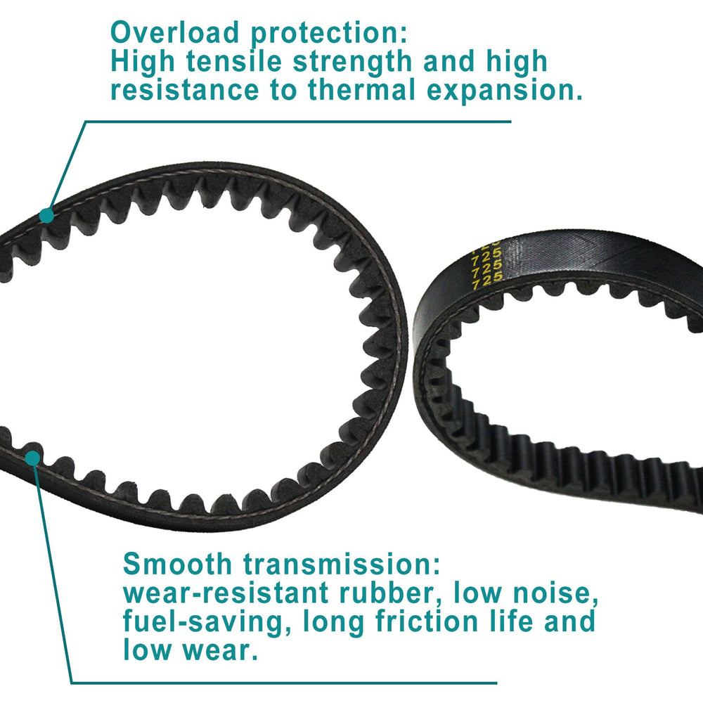 Trailmaster MB200 installation with QYMOTO 725 belt ensuring smooth power delivery.