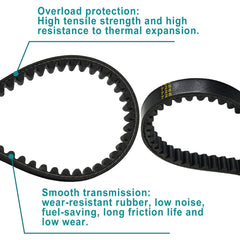 Trailmaster MB200 installation with QYMOTO 725 belt ensuring smooth power delivery.