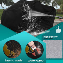 QYMOTO ATV Cover with elastic front band ensures a snug fit