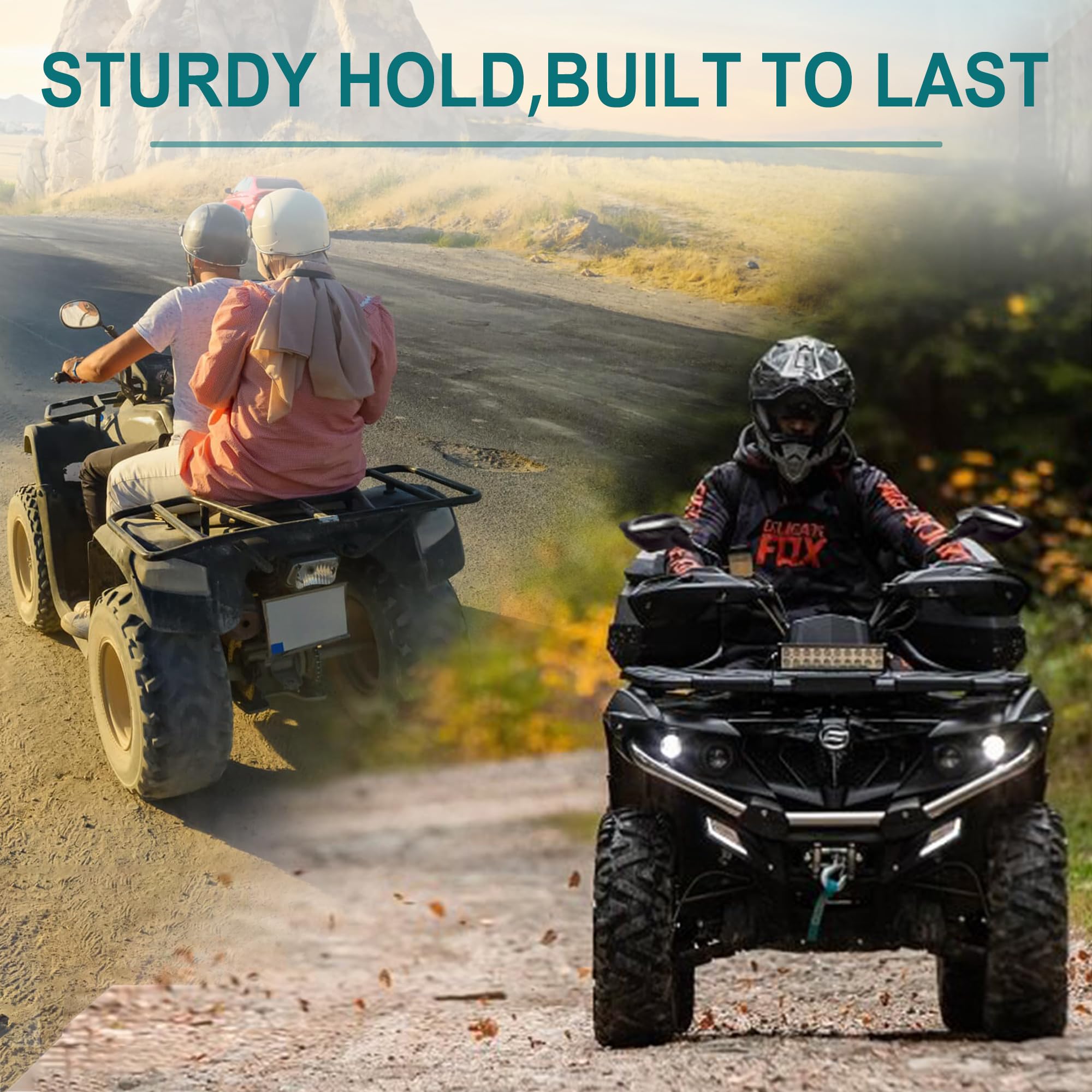 QYMOTO ABS housing resists impact for lasting outdoor performance.