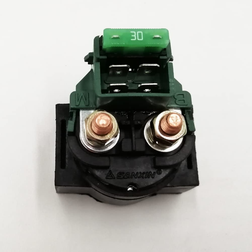 QYMOTO solenoid packaging close-up ensuring correct model fit.
