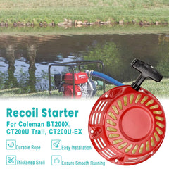 QYMOTO Coleman CT200U-EX mini bike pull start ready for quick starts