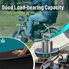 QYMOTO CT200U-EX seat stitching detail for long-lasting padding.