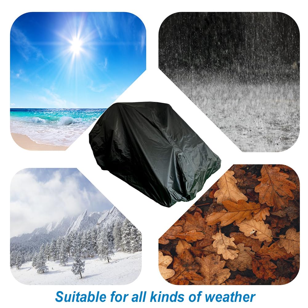 QYMOTO go kart cover all-season weather protection for outdoor use.