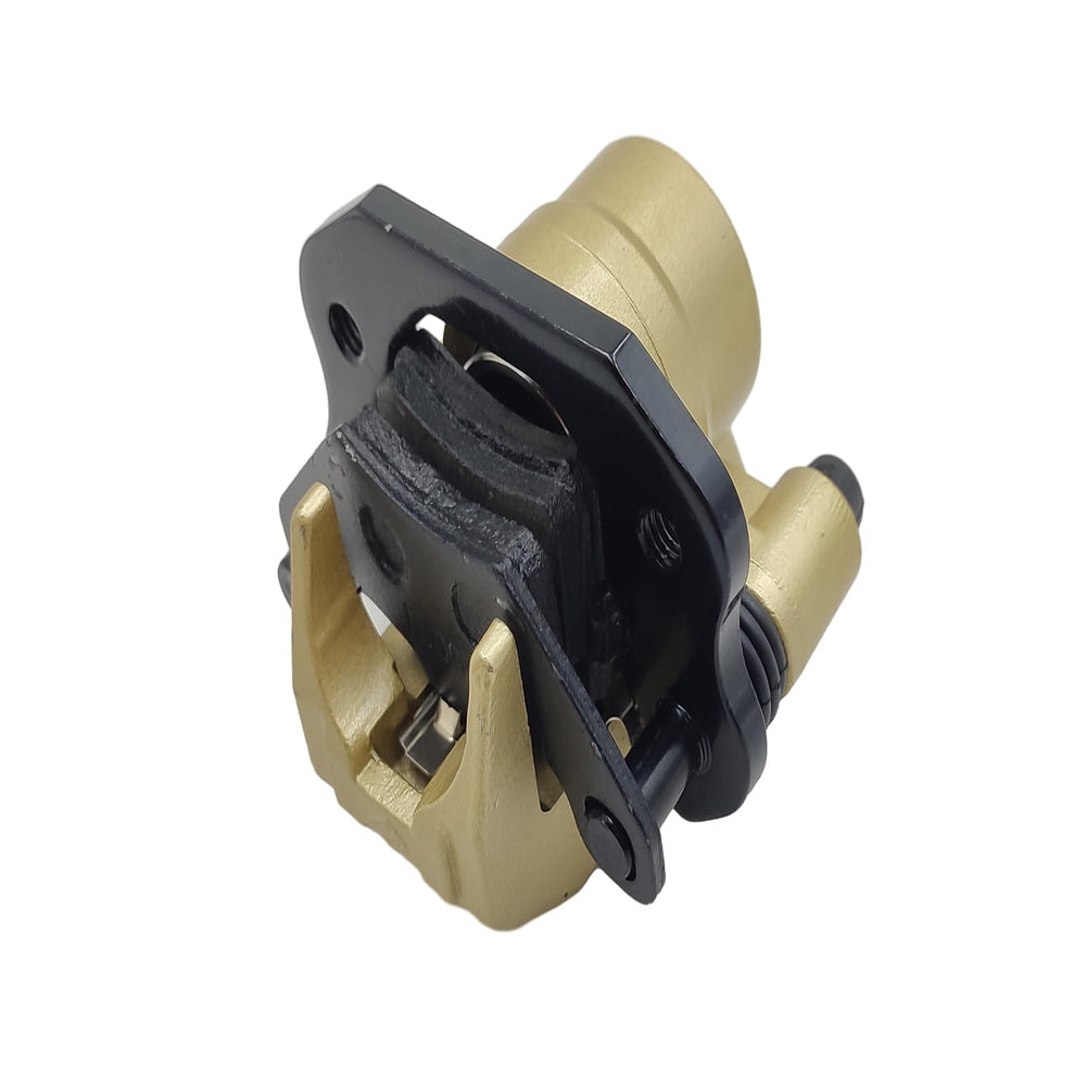 QYMOTO KT196 caliper with mounting hardware shown for quick install