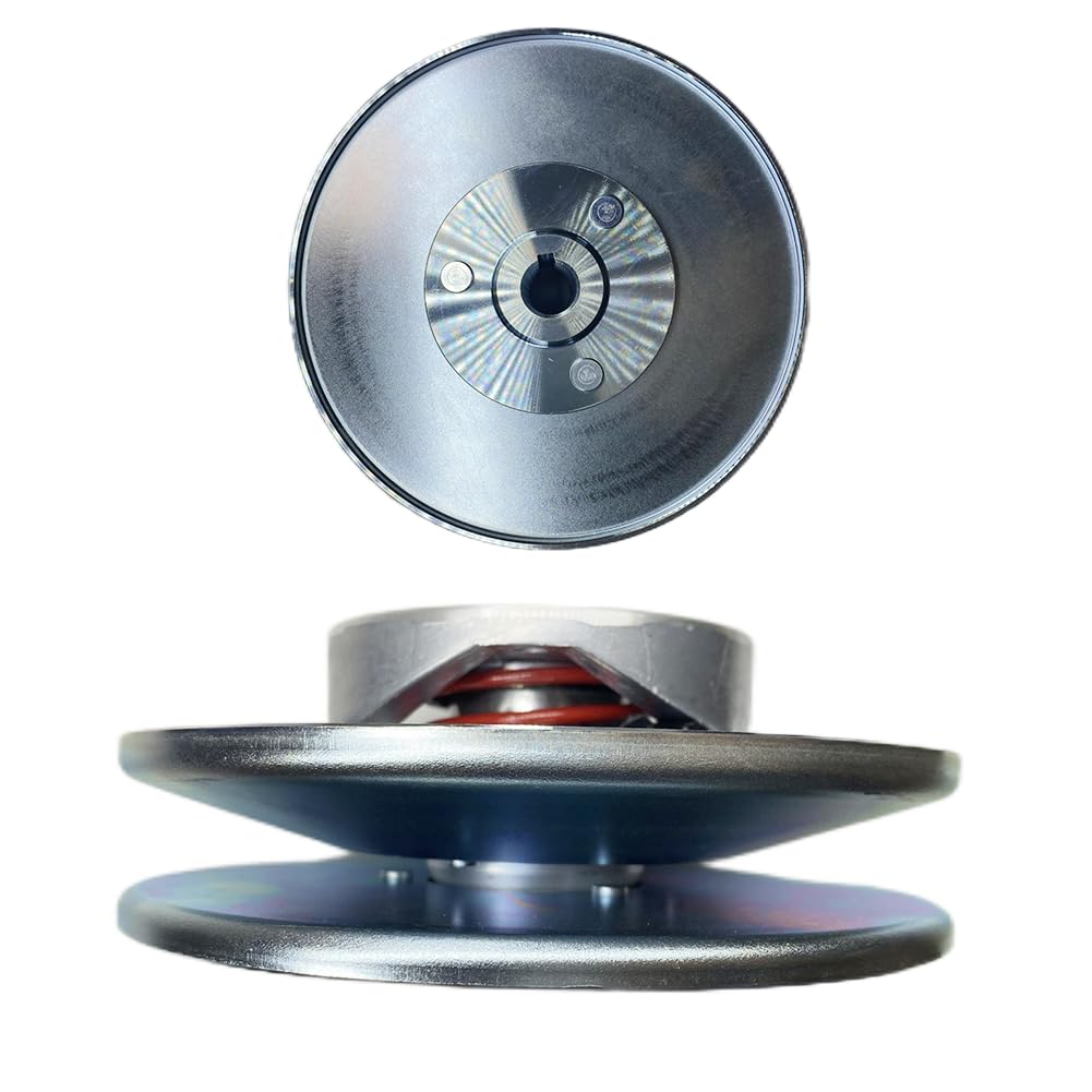 QYMOTO KT196 pulley packaging with lock nut, ready for quick install