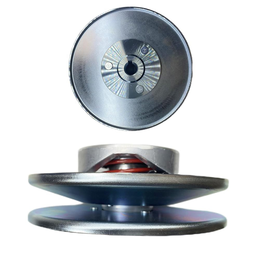 QYMOTO KT196 pulley packaging with lock nut, ready for quick install