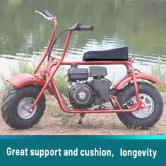 QYMOTO Predator compatibility note for quick fit on 79cc-100cc bikes.
