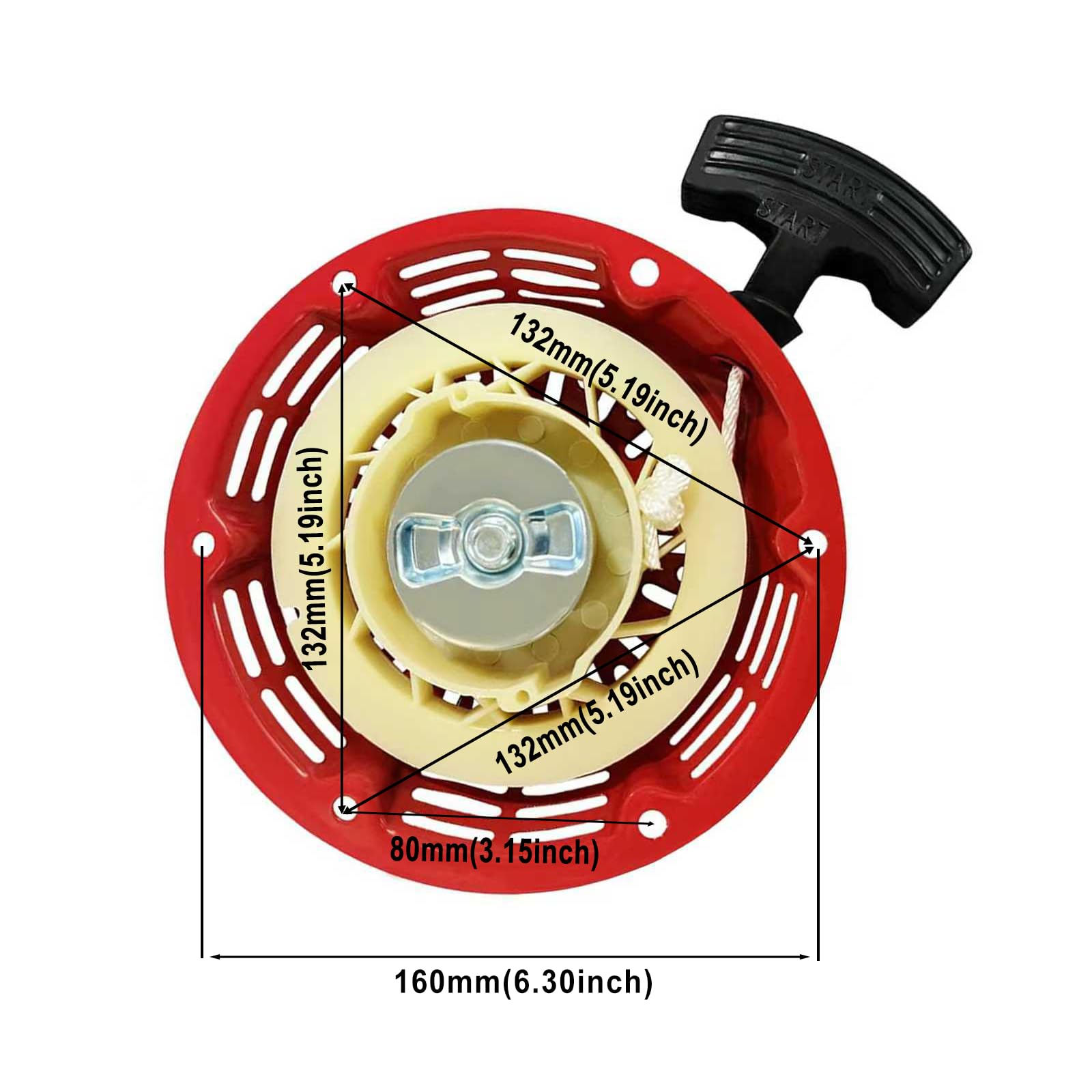 QYMOTO TrailMaster MB200 mini bike recoil kit demonstrated for easy starting