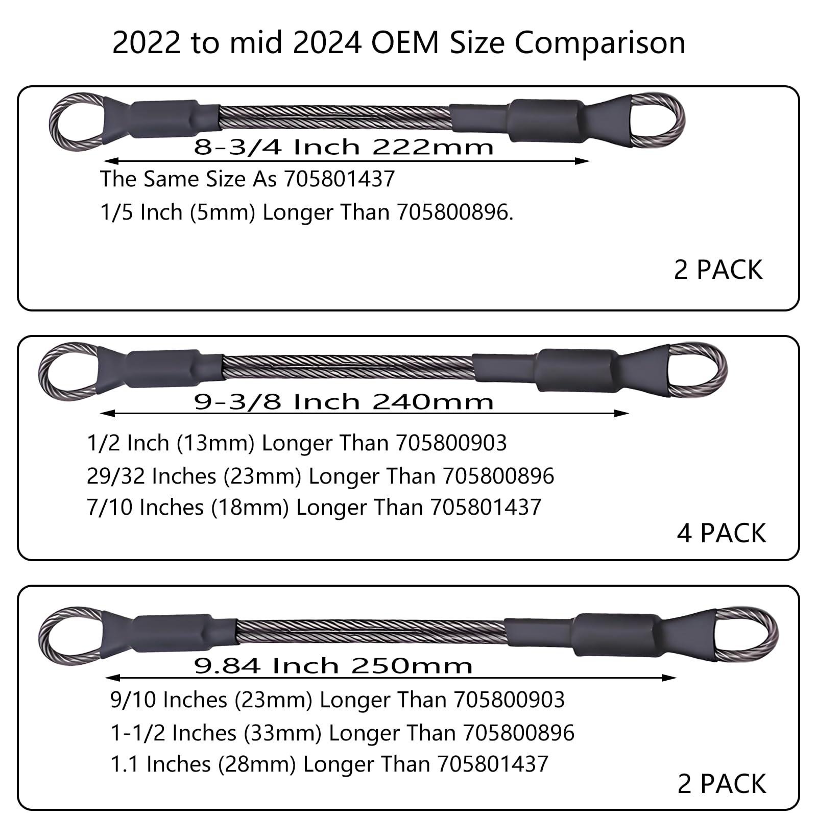 QYRCXX bolt-on installation, no hinge modification required, upgrade in minutes.