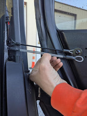 QYRCXX extension cables, adjustable lengths, offer flexible fit for different defender openings.