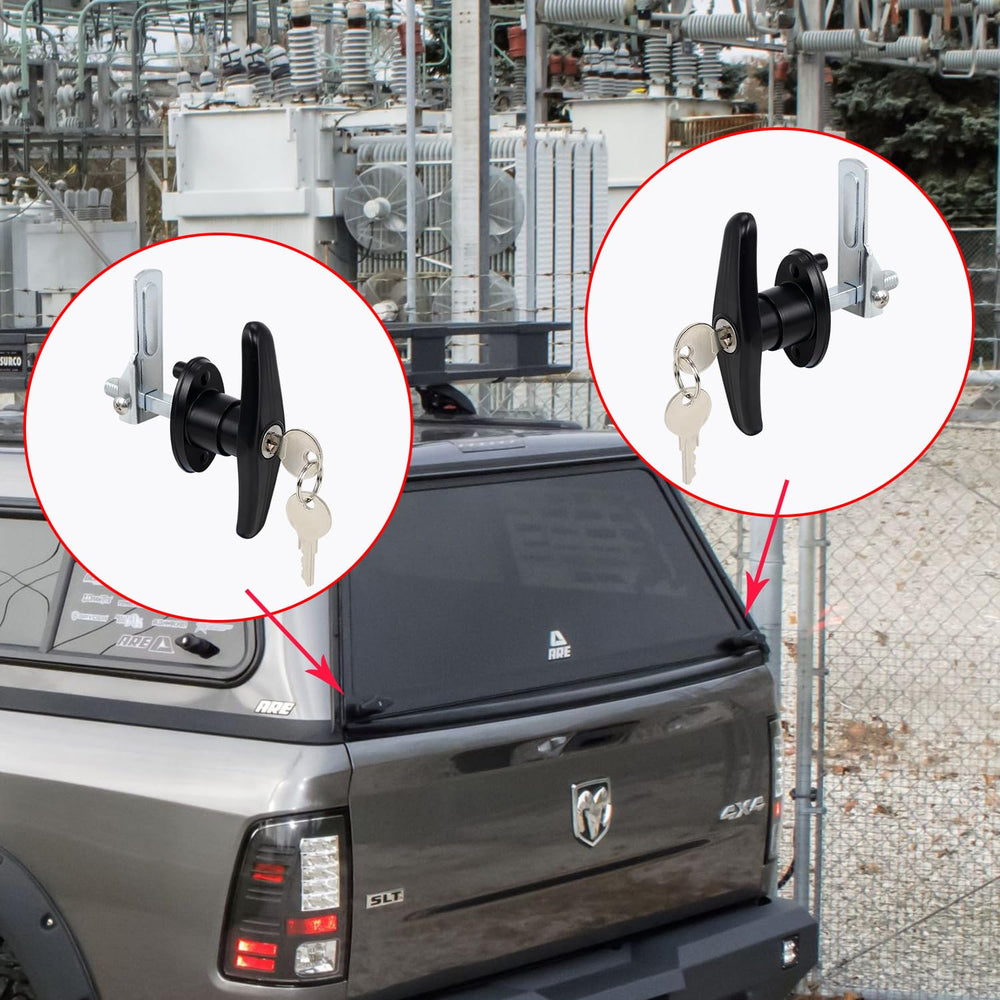 QZATTCAEN included screws and keys for quick installation
