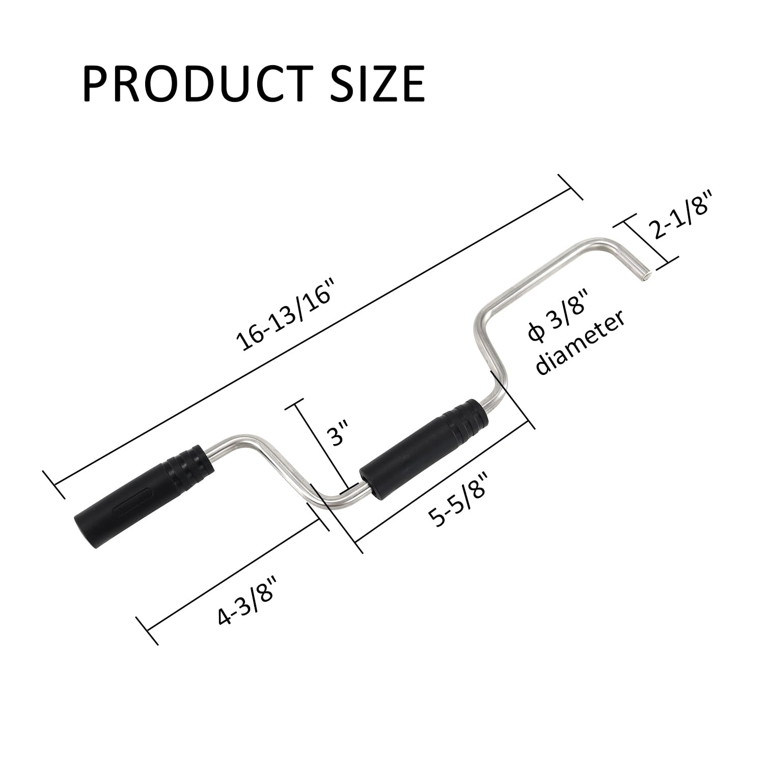 QZATTCAEN strap winder hooks into winch cap for easy use
