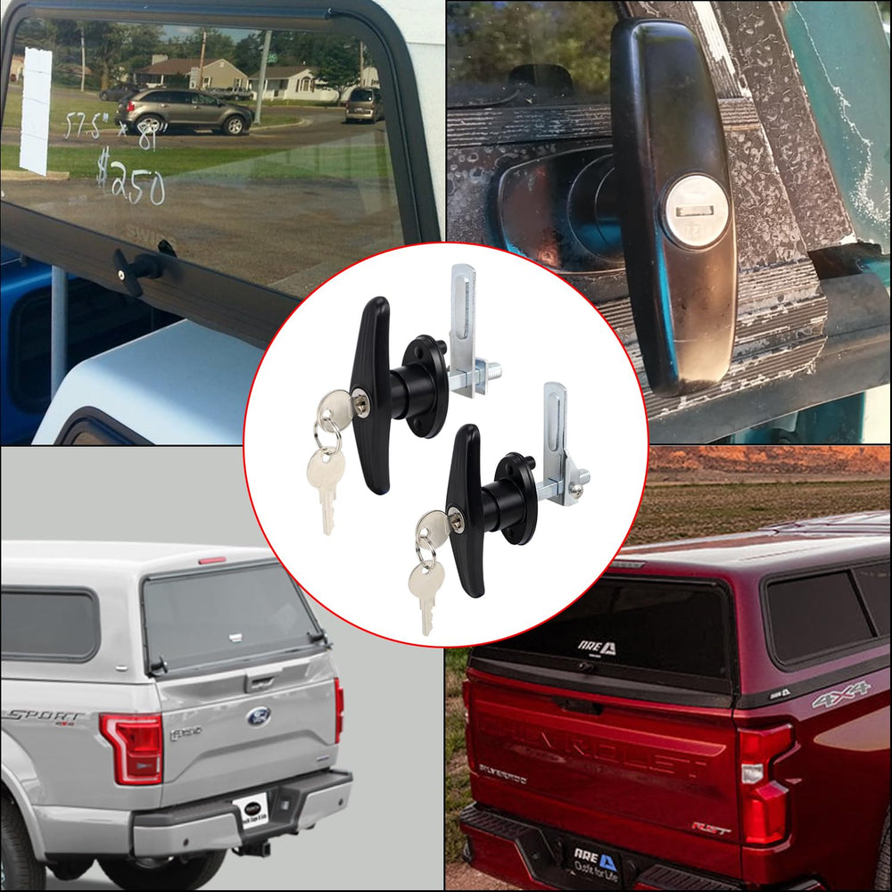 QZATTCAEN universal-fit truck RV lock compatible with multiple brands.