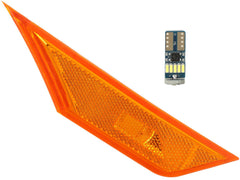 QZQ LED side-marker lamp on passenger side complements Civic styling