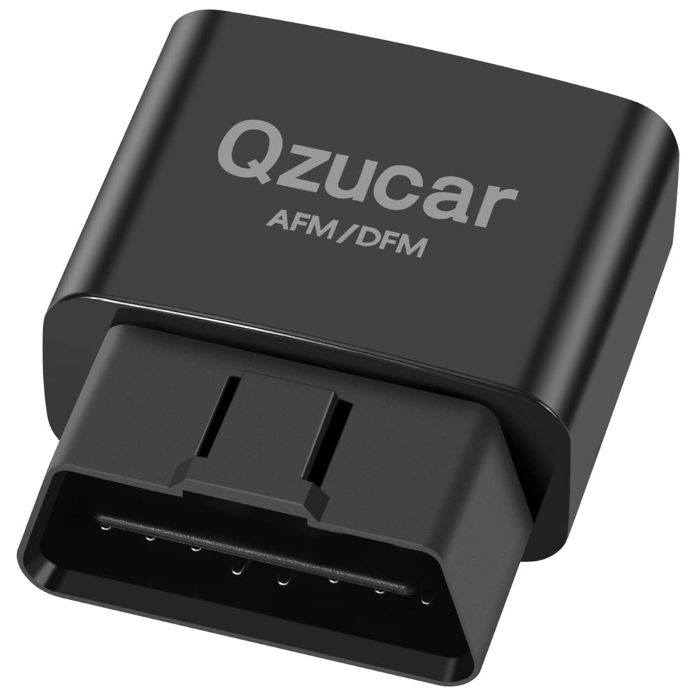 Qzucar AFM/DFM disabler packaging shown for compact vehicle storage.
