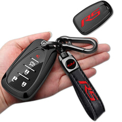 QZXIAOGU RS emblem keychain protection guards Camaro RS key fob against scratches