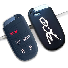 QZXIAOGU soft silicone key cover showing button signs for easy use.