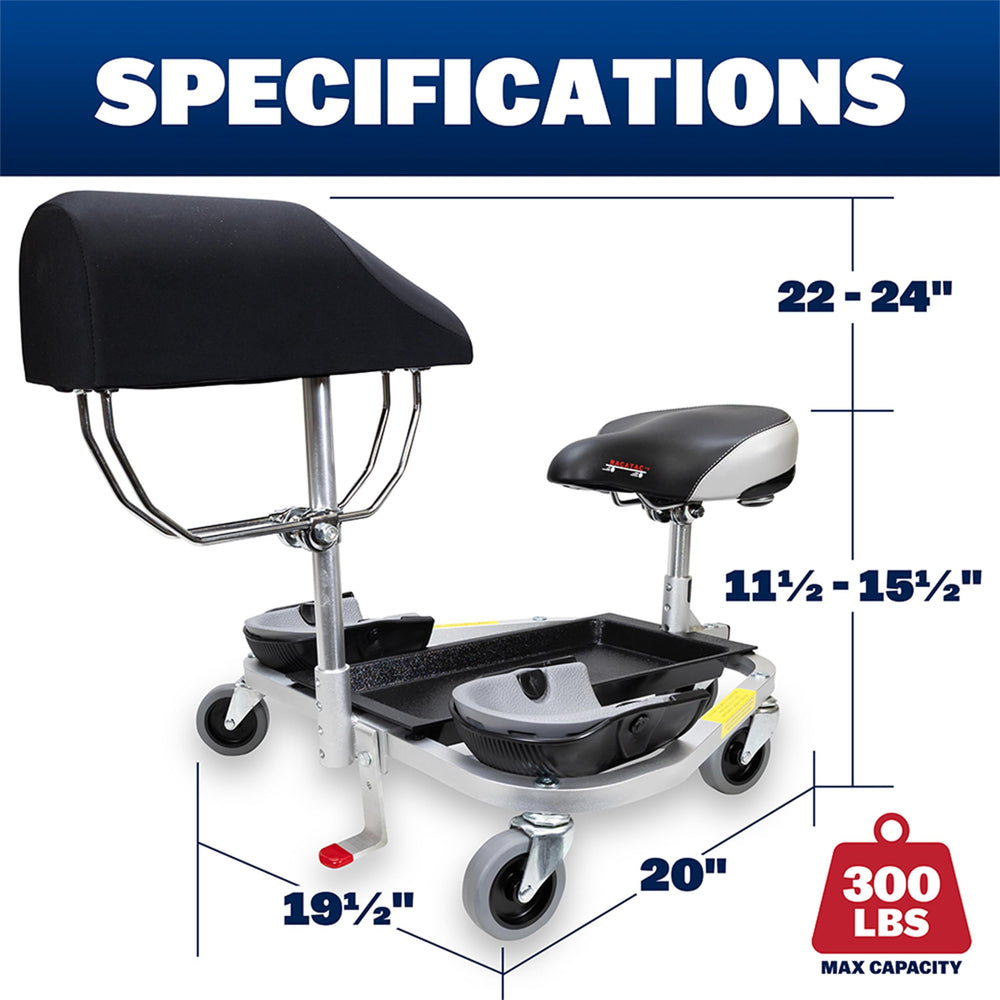 Racatac five-swivel-3-inch-casters handle debris and uneven surfaces confidently.