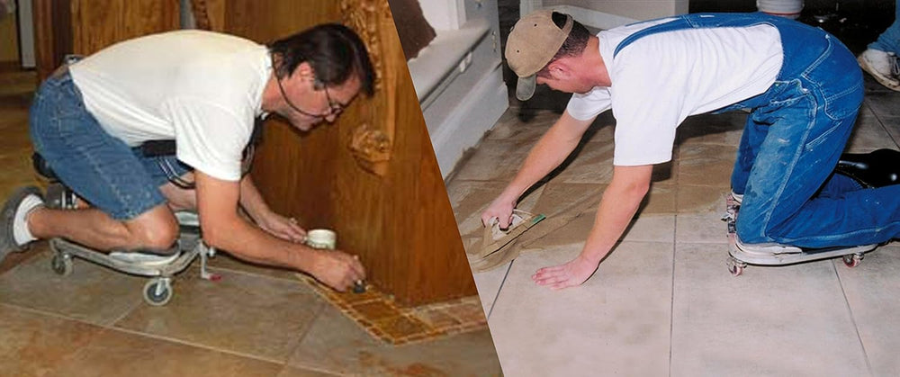 Racatac versatile tool for flooring installers and trades on busy job sites.