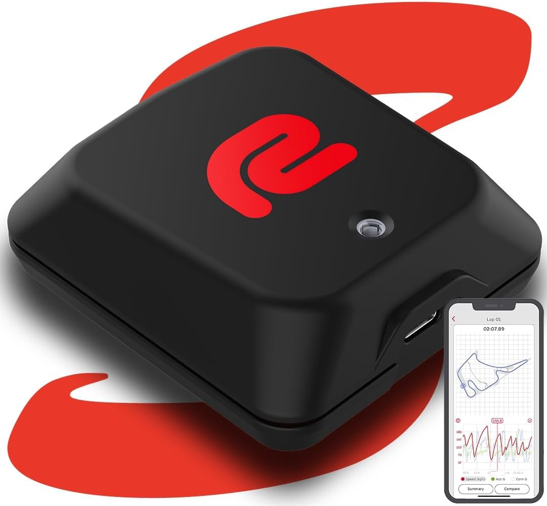 RaceBox Mini S drag meter dashboard displays real-time performance data for quick insights.