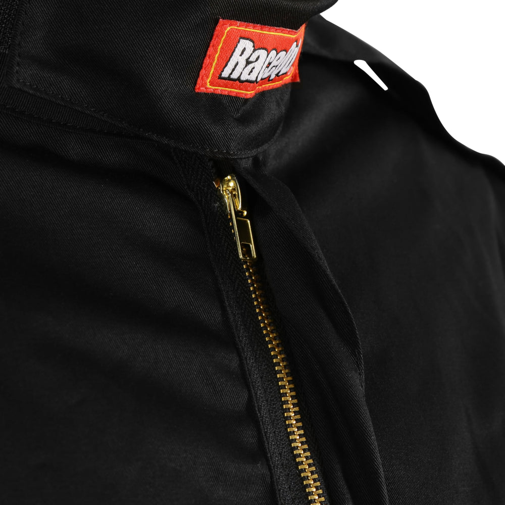 RaceQuip 111006RQP care label close-up highlighting easy care.