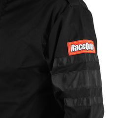 RaceQuip 111006RQP high collar close-up showing neck coverage.