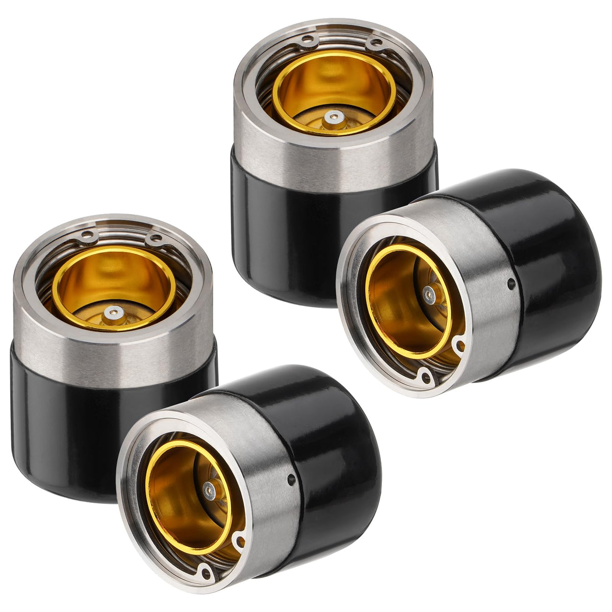 Racewill 198-inch bearing protector kit on trailer hub guarding against leaks and wear.