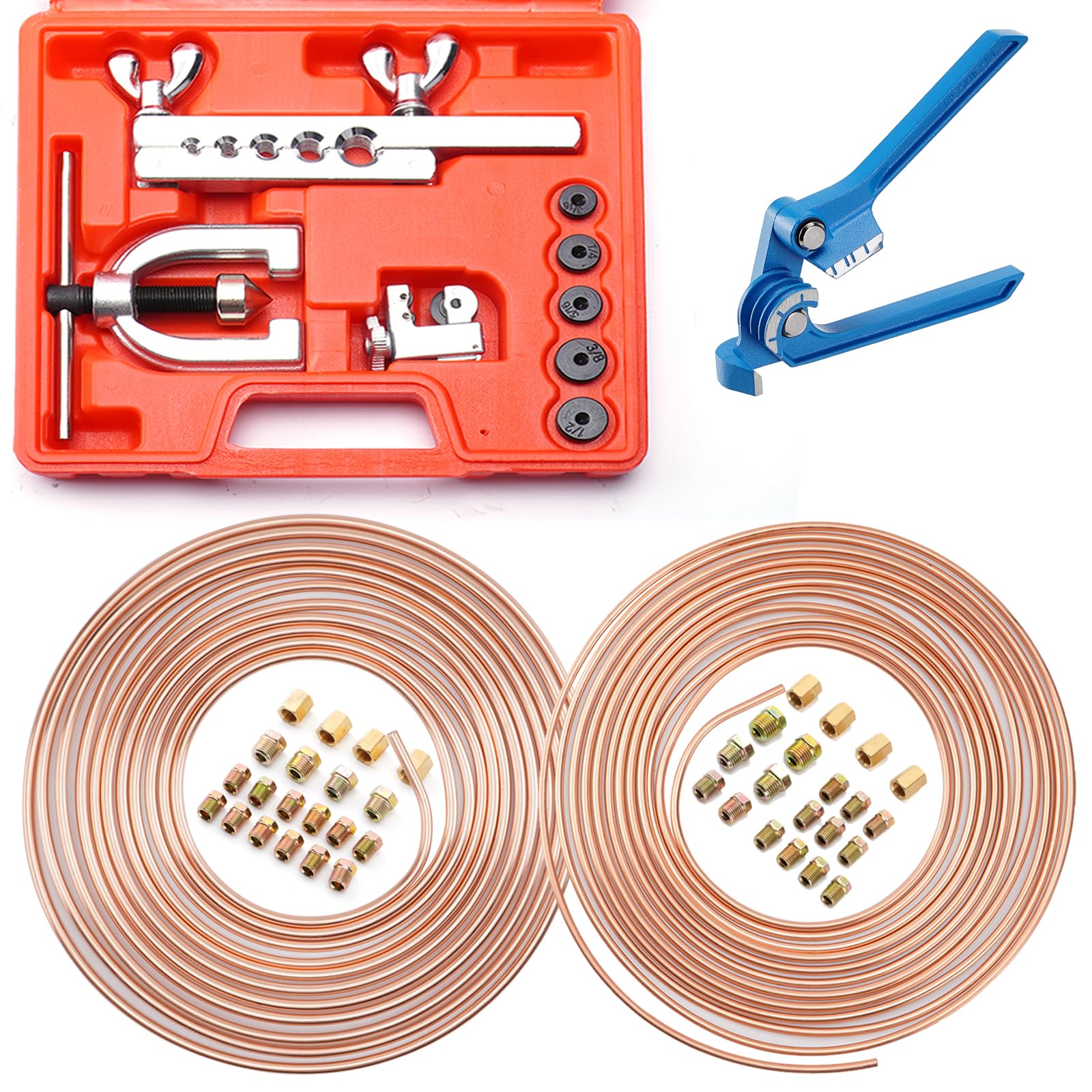 Racewill 25 ft copper brake line kit overview for replacement projects