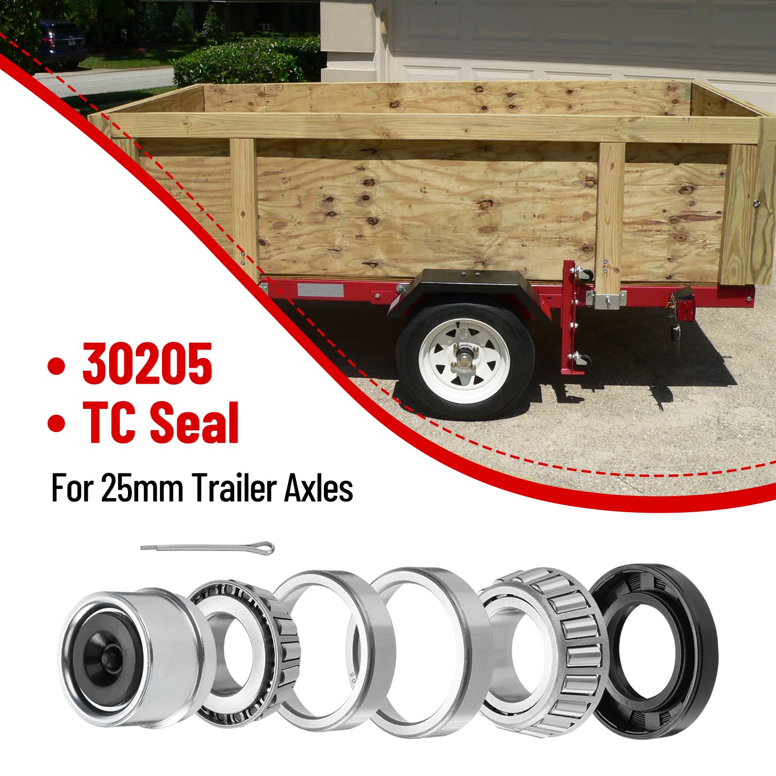 Racewill 30205 races kit detail for precise wheel alignment.